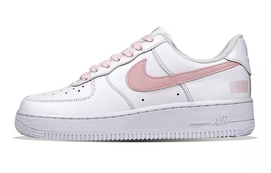 Обувь для скейтбординга Nike Air Force 1 унисекс, White/Pink