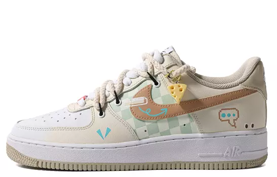 Обувь для скейтбординга Nike Air Force 1 унисекс, Pastel Yellow