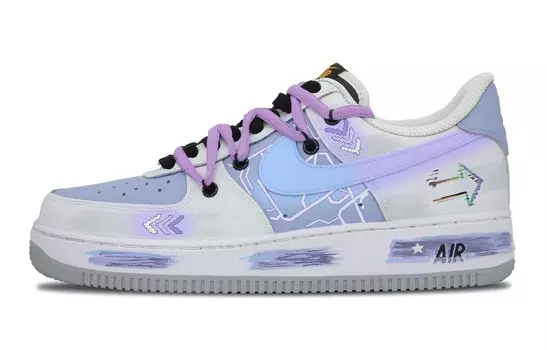 Обувь для скейтбординга Nike Air Force 1 унисекс, Light Gray