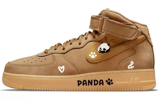 Обувь для скейтбординга Nike Air Force 1 унисекс, Brown