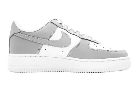 Обувь для скейтбординга Nike Air Force 1 унисекс, Gray/White