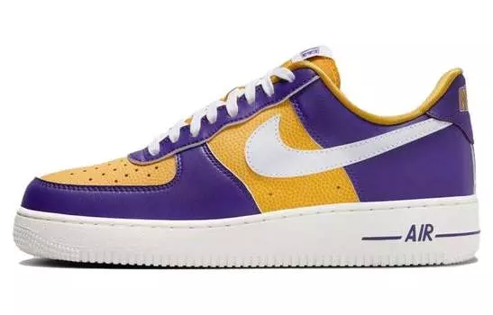 Обувь для скейтбординга Nike Air Force 1 унисекс, Purple/Yellow