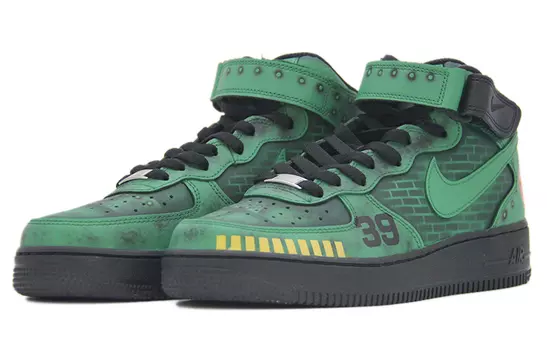 Обувь для скейтбординга Nike Air Force 1 унисекс, Army Green