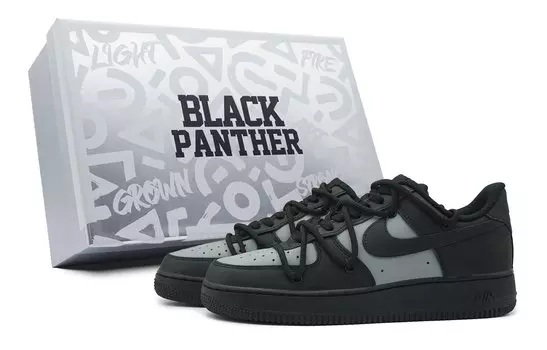 Обувь для скейтбординга Nike Air Force 1 унисекс, Black