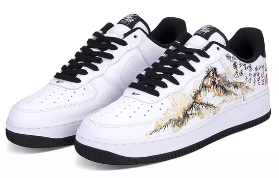 Обувь для скейтбординга Nike Air Force 1 унисекс, Black