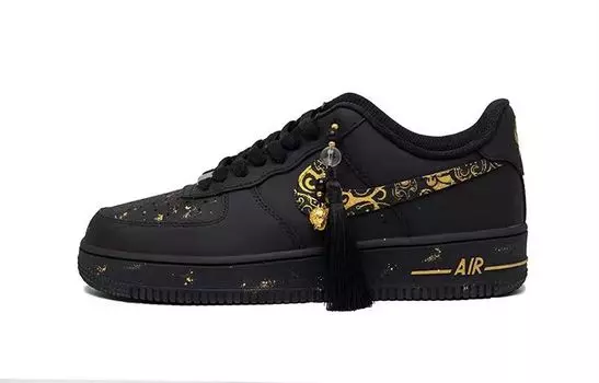 Обувь для скейтбординга Nike Air Force 1 унисекс, Black