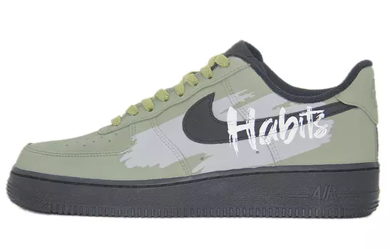 Обувь для скейтбординга Nike Air Force 1 унисекс, Army Green