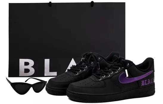 Обувь для скейтбординга Nike Air Force 1 унисекс, Black