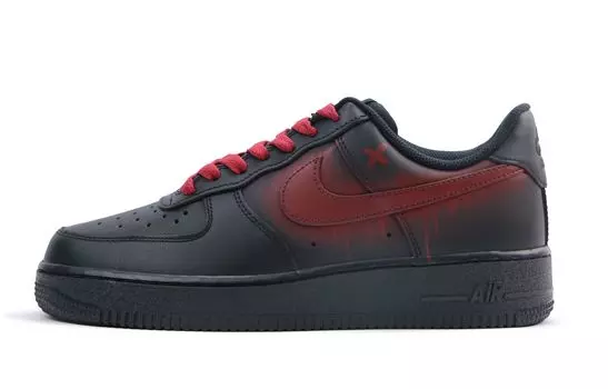 Обувь для скейтбординга Nike Air Force 1 унисекс, Black/Red