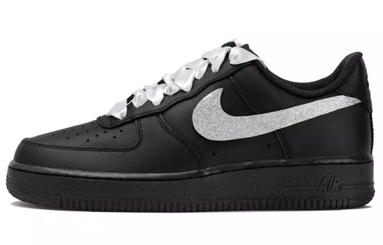 Обувь для скейтбординга Nike Air Force 1 унисекс, Black/Silver