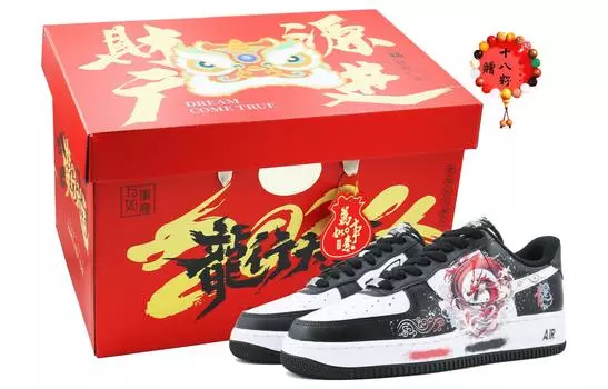 Обувь для скейтбординга Nike Air Force 1 унисекс, Black