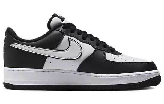 Кастомизированные кроссовки Nike Air Force 1 Skateboarding Shoes Unisex, черный/белый