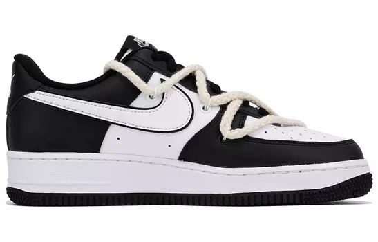 Кастомизированные кроссовки Nike Air Force 1 Skateboarding Shoes Unisex, черный