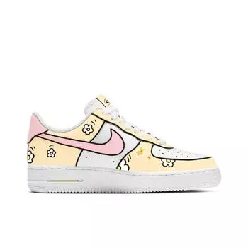 Обувь для скейтбординга Nike Air Force 1 унисекс, Pastel Yellow
