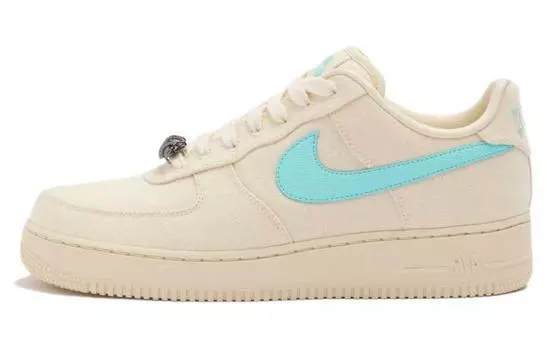 Обувь для скейтбординга Nike Air Force 1 унисекс, White/Blue