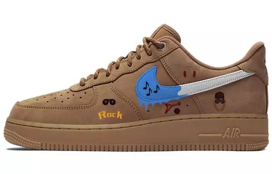 Обувь для скейтбординга Nike Air Force 1 унисекс, Dark Brown