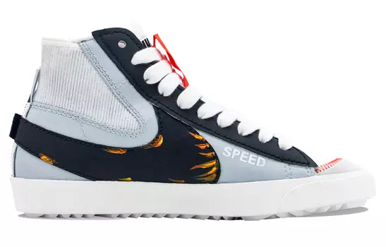 Обувь для скейтбординга Nike Blazer унисекс, Black