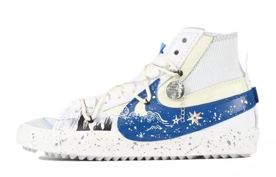 Обувь для скейтбординга Nike Blazer унисекс, Blue