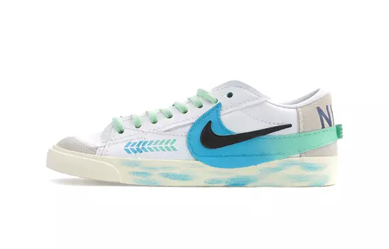 Обувь для скейтбординга Nike Blazer унисекс, Cyan Blue