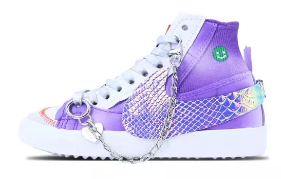 Обувь для скейтбординга Nike Blazer унисекс, Dark Violet
