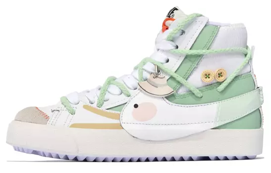 Обувь для скейтбординга Nike Blazer унисекс, Green