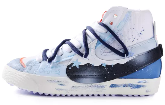 Обувь для скейтбординга Nike Blazer унисекс, Light Blue