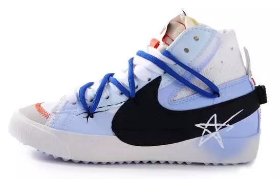Обувь для скейтбординга Nike Blazer унисекс, Light Blue