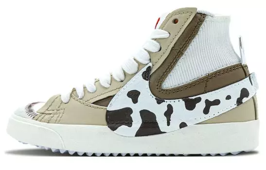 Обувь для скейтбординга Nike Blazer унисекс, Milky White