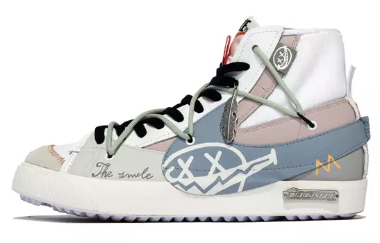 Обувь для скейтбординга Nike Blazer унисекс, От белого