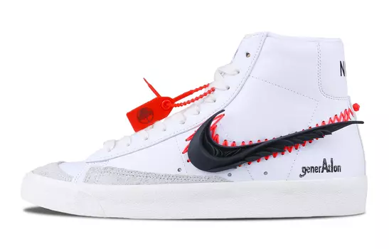 Обувь для скейтбординга Nike Blazer унисекс, White