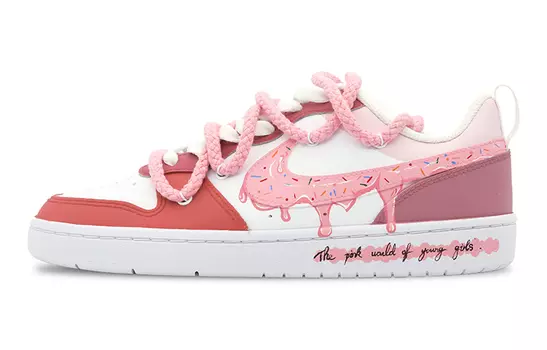 Обувь для скейтбординга Nike Court Borough женская, цвет peach