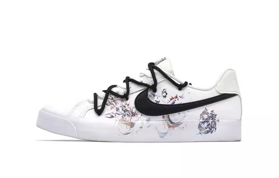 Обувь для скейтбординга Nike Court Royale унисекс, Black/White