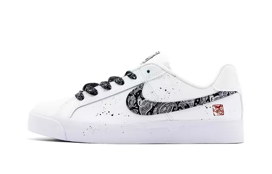 Обувь для скейтбординга Nike Court Royale унисекс, Black/White