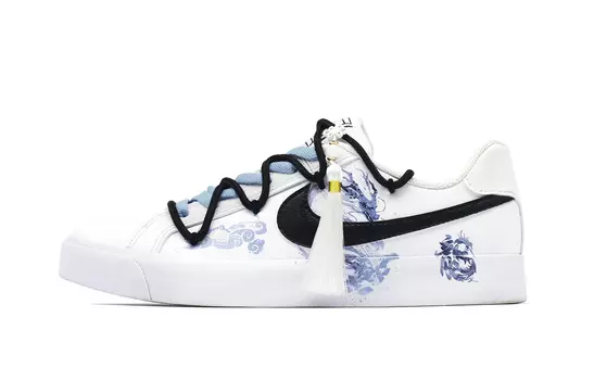 Обувь для скейтбординга Nike Court Royale унисекс, Black/White
