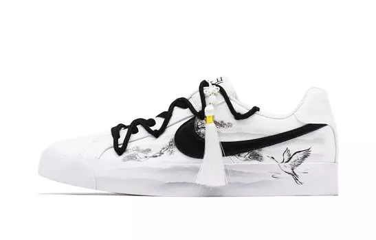 Обувь для скейтбординга Nike Court Royale унисекс, Black/White