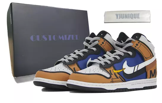 Обувь для скейтбординга Nike Dunk high унисекс, Khaki