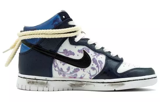 Обувь для скейтбординга Nike Dunk high унисекс, Black