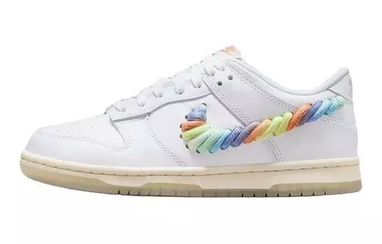 Обувь для скейтбординга Nike Dunk Kids Дети, Rice purple orange