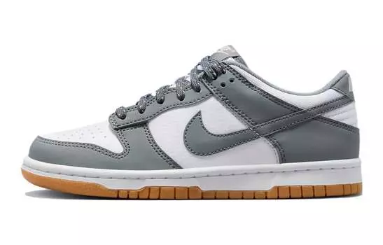 Обувь для скейтбординга Nike Dunk Low Kids Дети, Gray/White