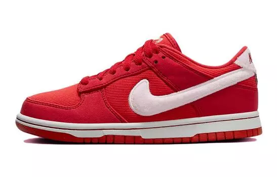 Обувь для скейтбординга Nike Dunk Low Kids Дети, Red and White