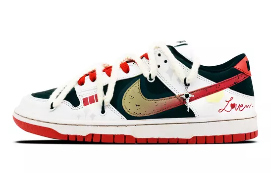 Обувь для скейтбординга Nike Dunk Low унисекс, Red