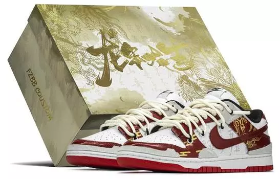 Обувь для скейтбординга Nike Dunk Low унисекс, Red