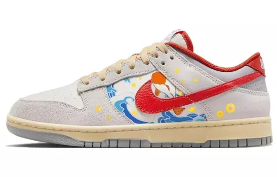 Обувь для скейтбординга Nike Dunk Low унисекс, White