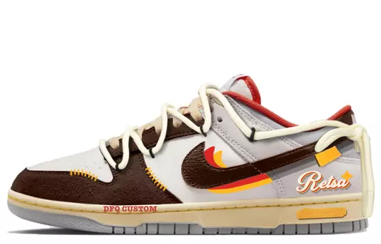 Обувь для скейтбординга Nike Dunk Low унисекс, Off-white