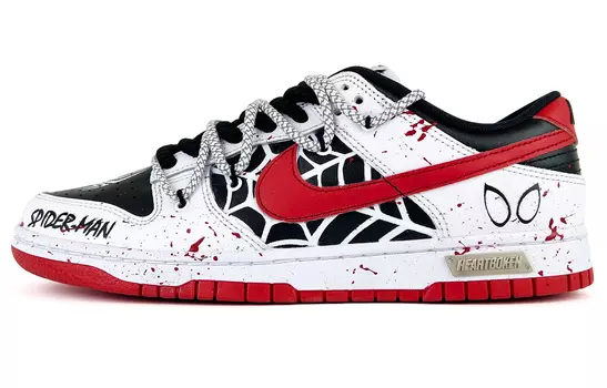 Обувь для скейтбординга Nike Dunk Low унисекс, белый