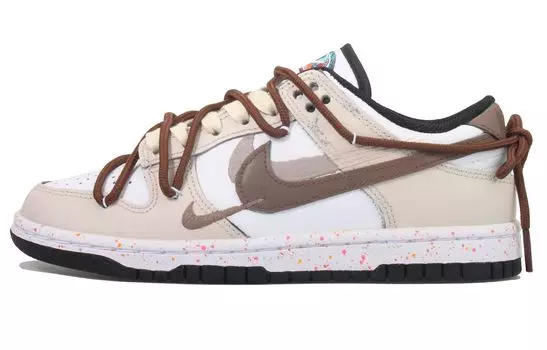 Обувь для скейтбординга Nike Dunk Low, женская, Тан