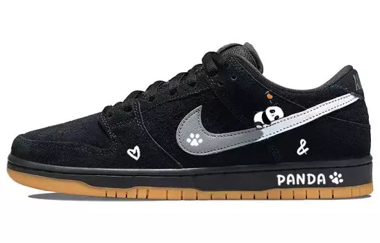Обувь для скейтбординга Nike Dunk SB унисекс, Black