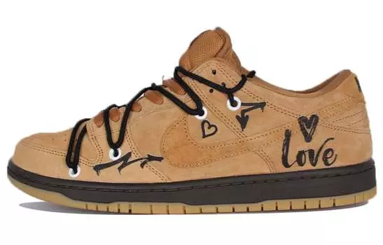 Обувь для скейтбординга Nike Dunk SB унисекс, Dark Brown