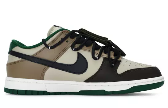 Обувь для скейтбординга Nike Dunk унисекс, Beige/Brown/Green