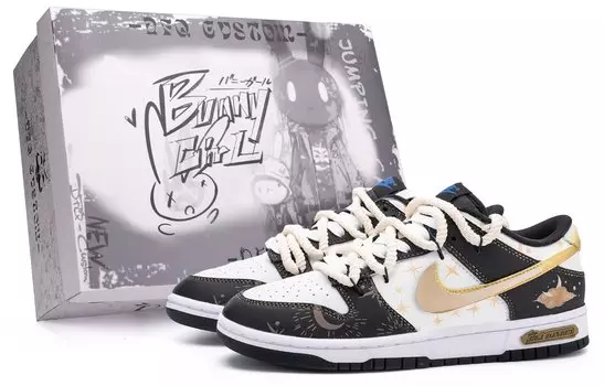 Обувь для скейтбординга Nike Dunk унисекс, Black